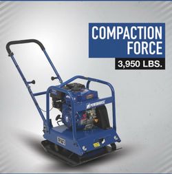 Compactadora de Placa Powerhorse 7 HP – Excelente Estado