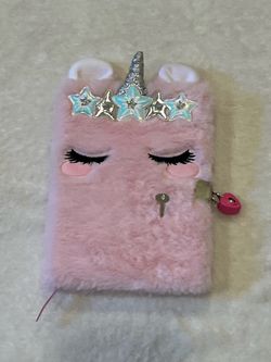 Pink unicorn journal