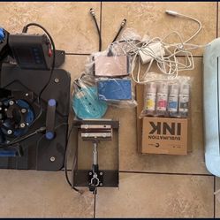 Cricut Explorer 3 & HORGELU 5 In 1 Heat Press Machine