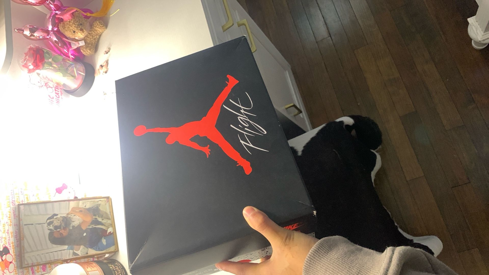 White Cement Jordans 4s Size 6.5 W , 5Y