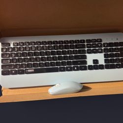 WorkEZ Wireless Keyboard and Wireless Mouse