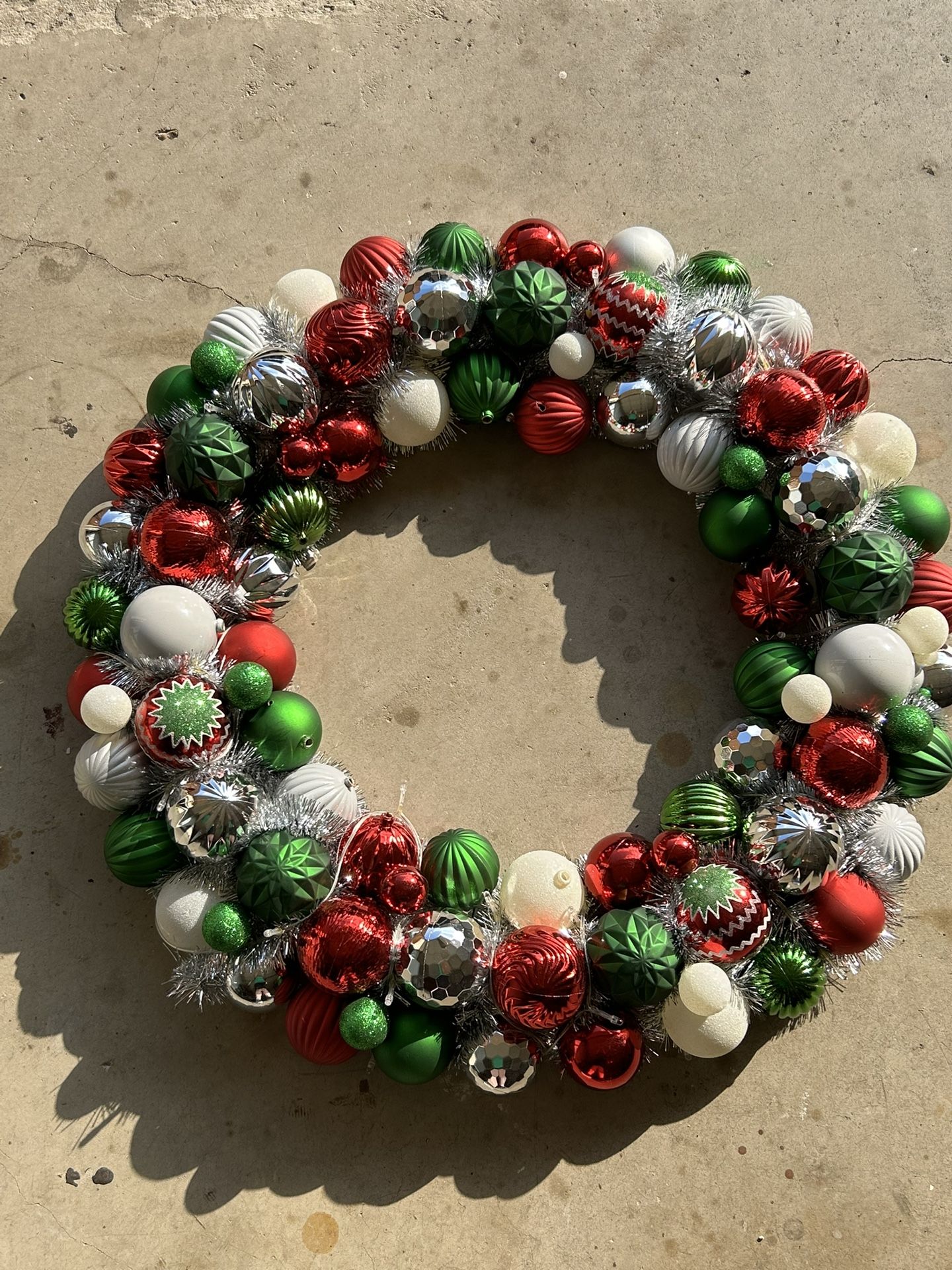 Christmas Wreath w/ storage Bag 