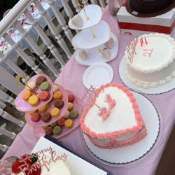 3 Sets Heart Shaped Cake Stand For Creative Wedding, Birthday Party, Candy, Dessert, Afternoon, High Tea ,Valentines Wedding, Birthday,Easter,Party