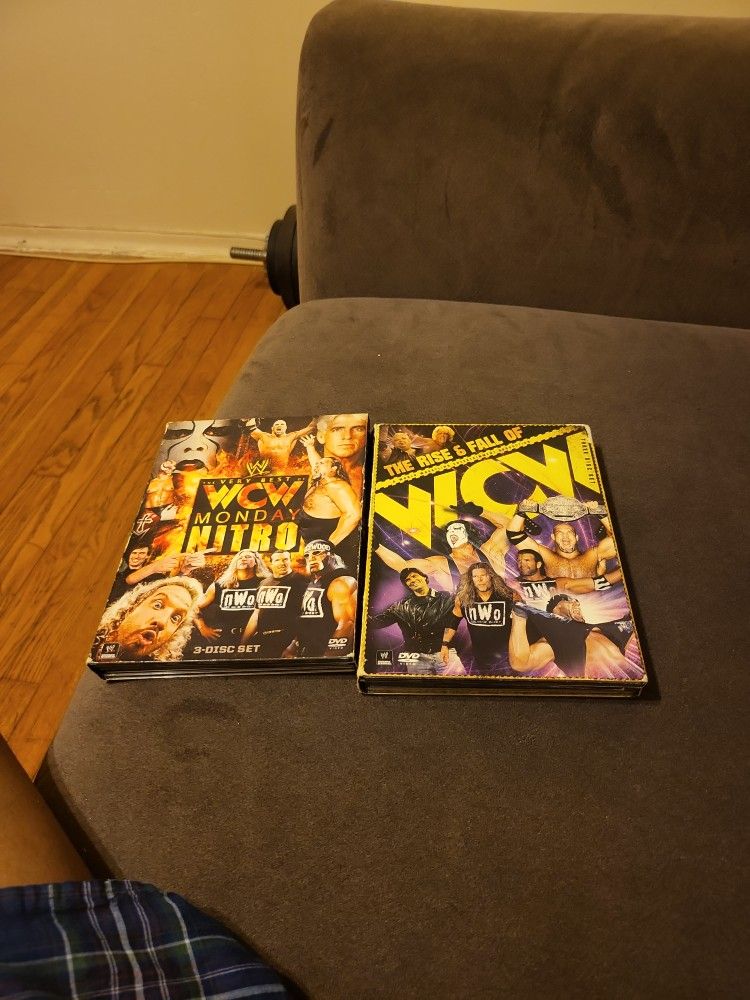 Best Of WCW Monday Nitro &rise &fall Of WCW All Three Disc Set