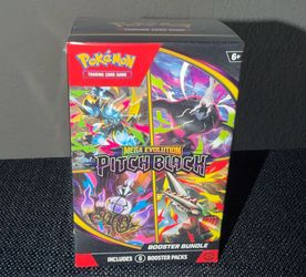 Pokemon Mega Evolution Pitch Black Booster Bundle New