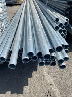 1 3/8'' × 20 ft - Galvanized Round Tube