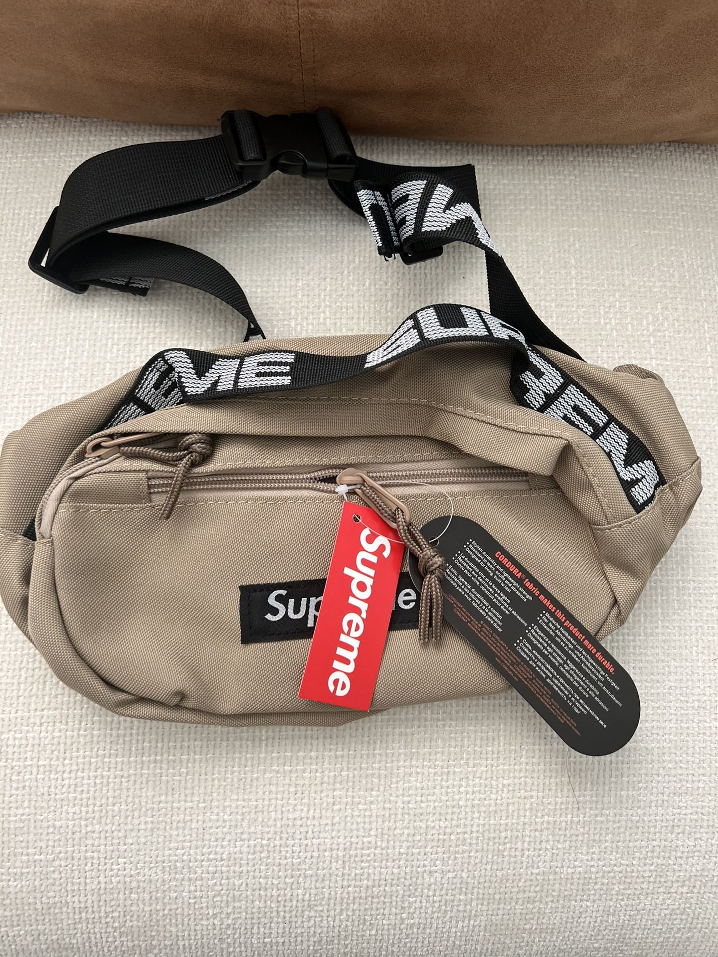 supreme crossbody/waistbag (khaki)