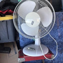 High CFM Output White Fan