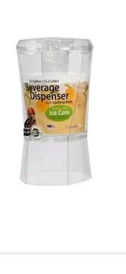 Plastic beverage dispenser