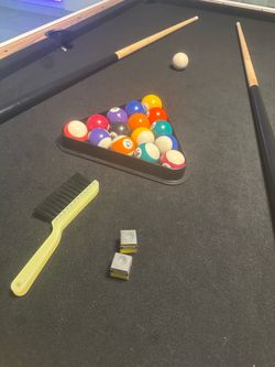 POOL TABLE 🔥 black felt