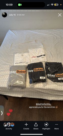 Stay sober merch 