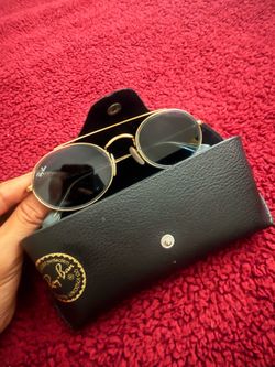 Ray-Ban Oval Blue Sunglasses