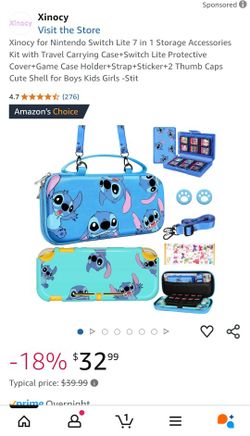 Stich Carrying Case For Nintendo Switch Lite