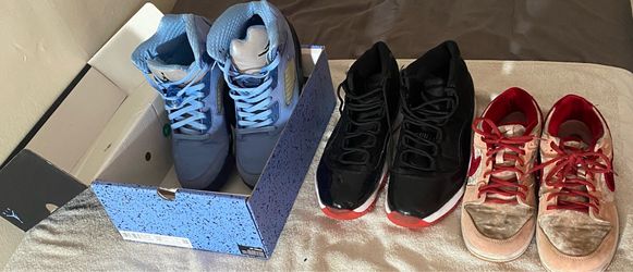 Three NikeSB/Jordan Brand shoes