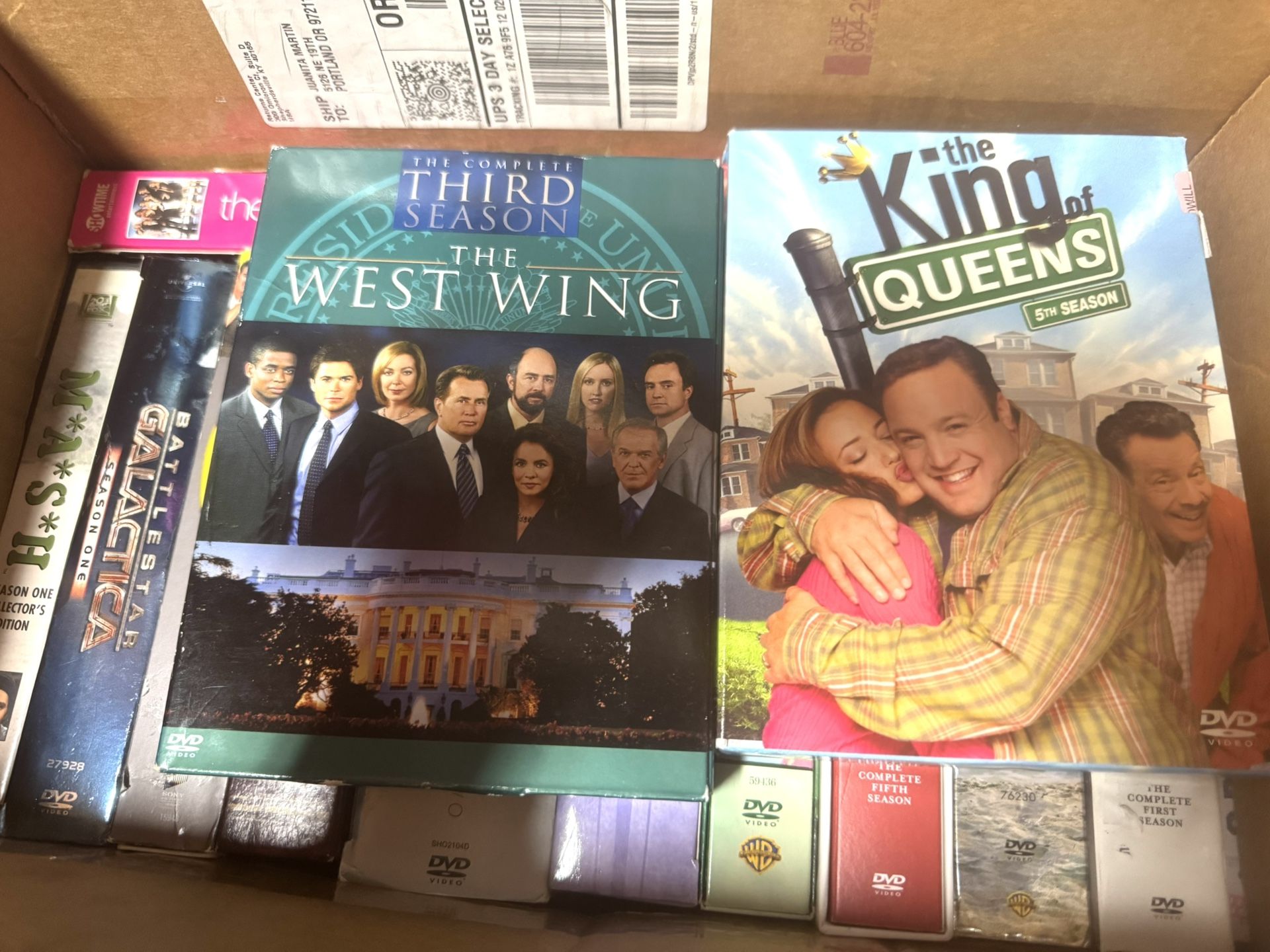 DVD’s.