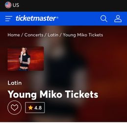 2 Young Miko tix