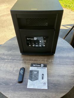 NTec Infrared Space Heater with Remote