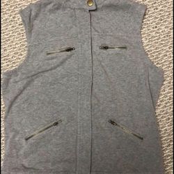 Jr. Gray Vest Small