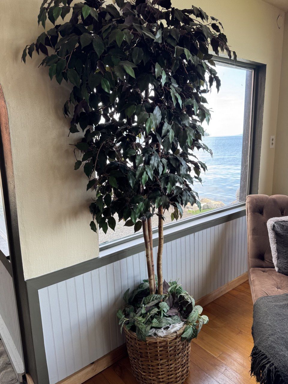 Tall Artificial Plant W/ Pot  