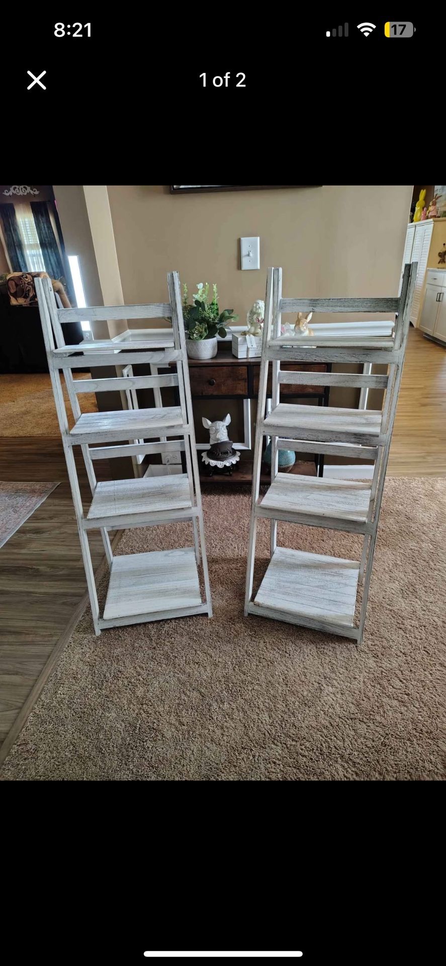Ladder Shelves