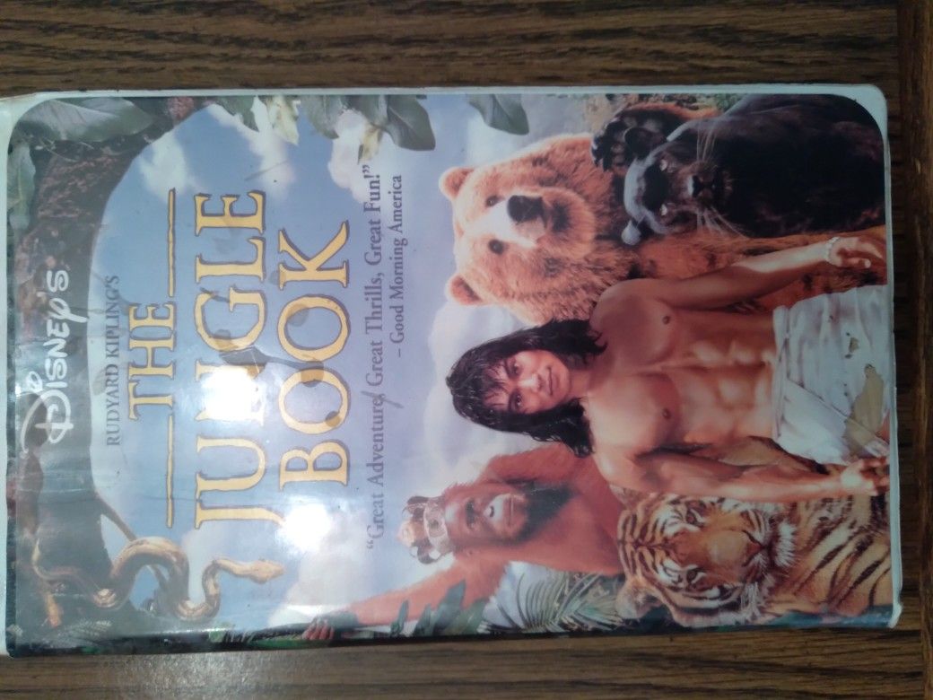 The Jungle Book Vhs