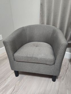 Small grey chair