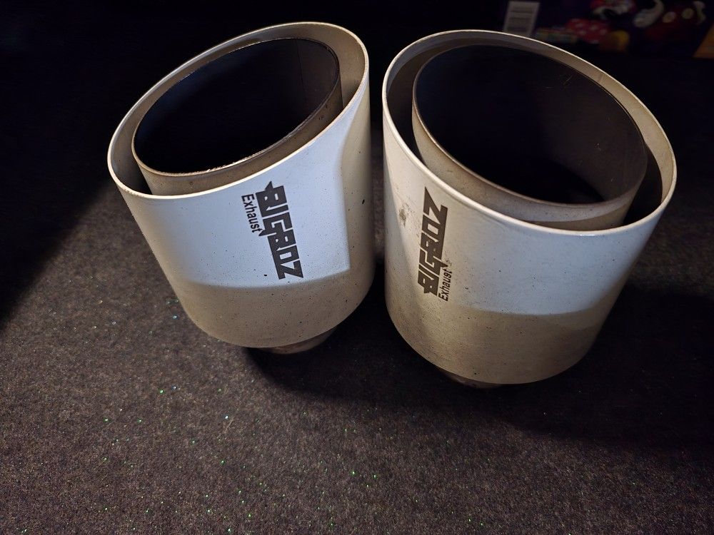 Bigboz 5 Inch Doublewall Exhaust Tips