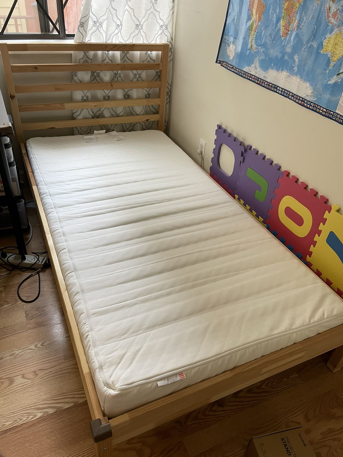IKEA Twin Size Bed With Mattress
