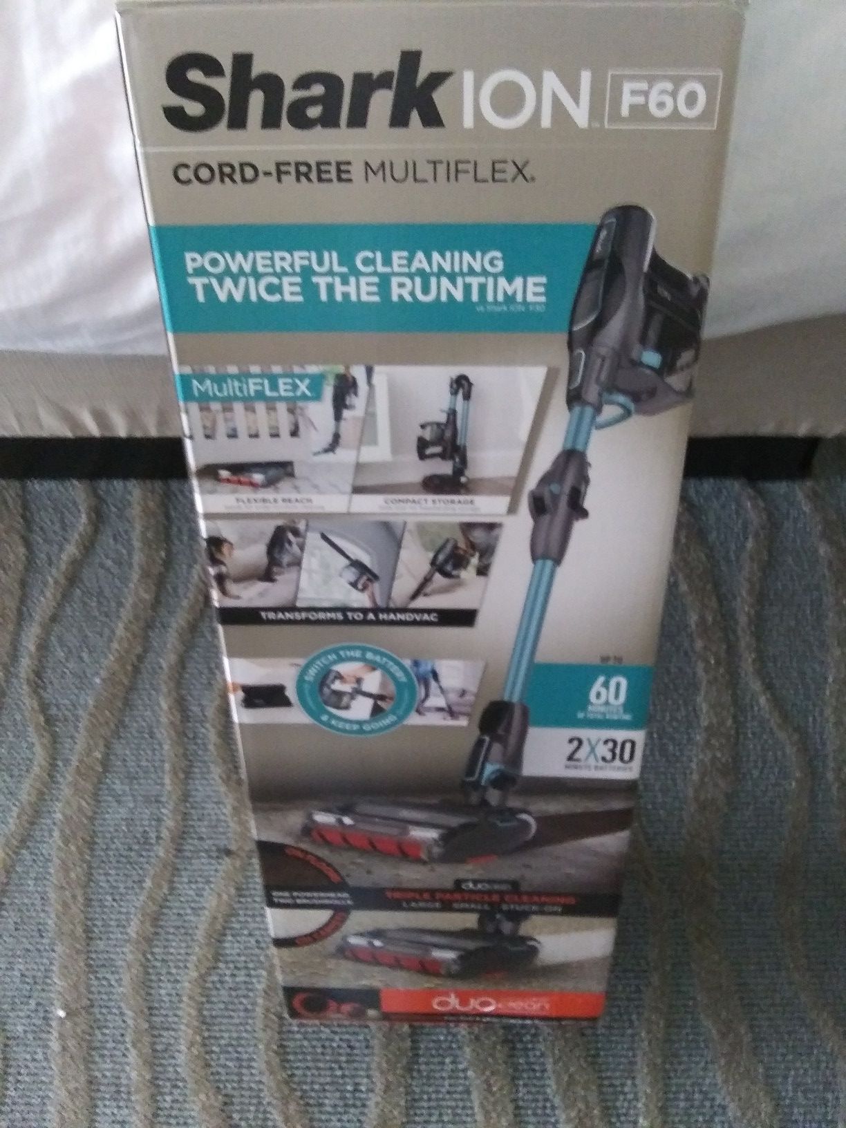 Brand new. Never used Shark Ion F60