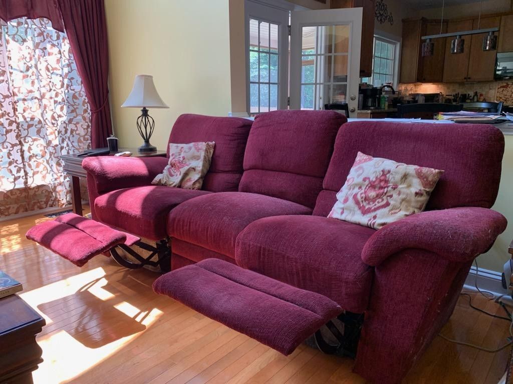 Lay-Z-Boy Reclining Sofa And Loveseat