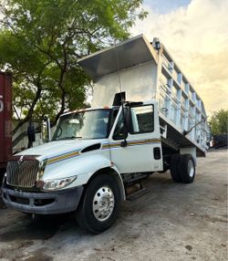 60800A3 DUMP ALUMIMUM BODY TRUCK INTERNATIONAL AUTOMATIC