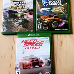 Xbox One Car Game Bundle Of Three