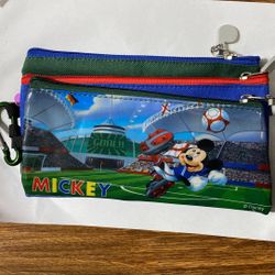 3 Disney Pouch For School Or Camp,or Vacation. New