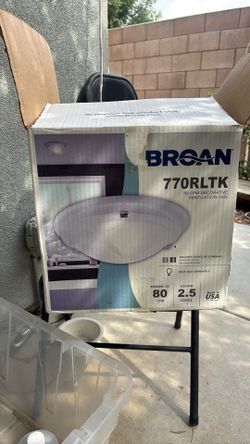 Broan Bathroom, ventilation fan