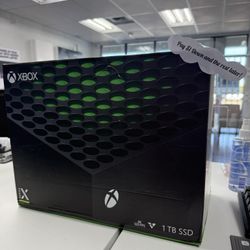 Microsoft Xbox Series X New Gaming Console - $1 To Take it Home same Day and Pay the Rest later!