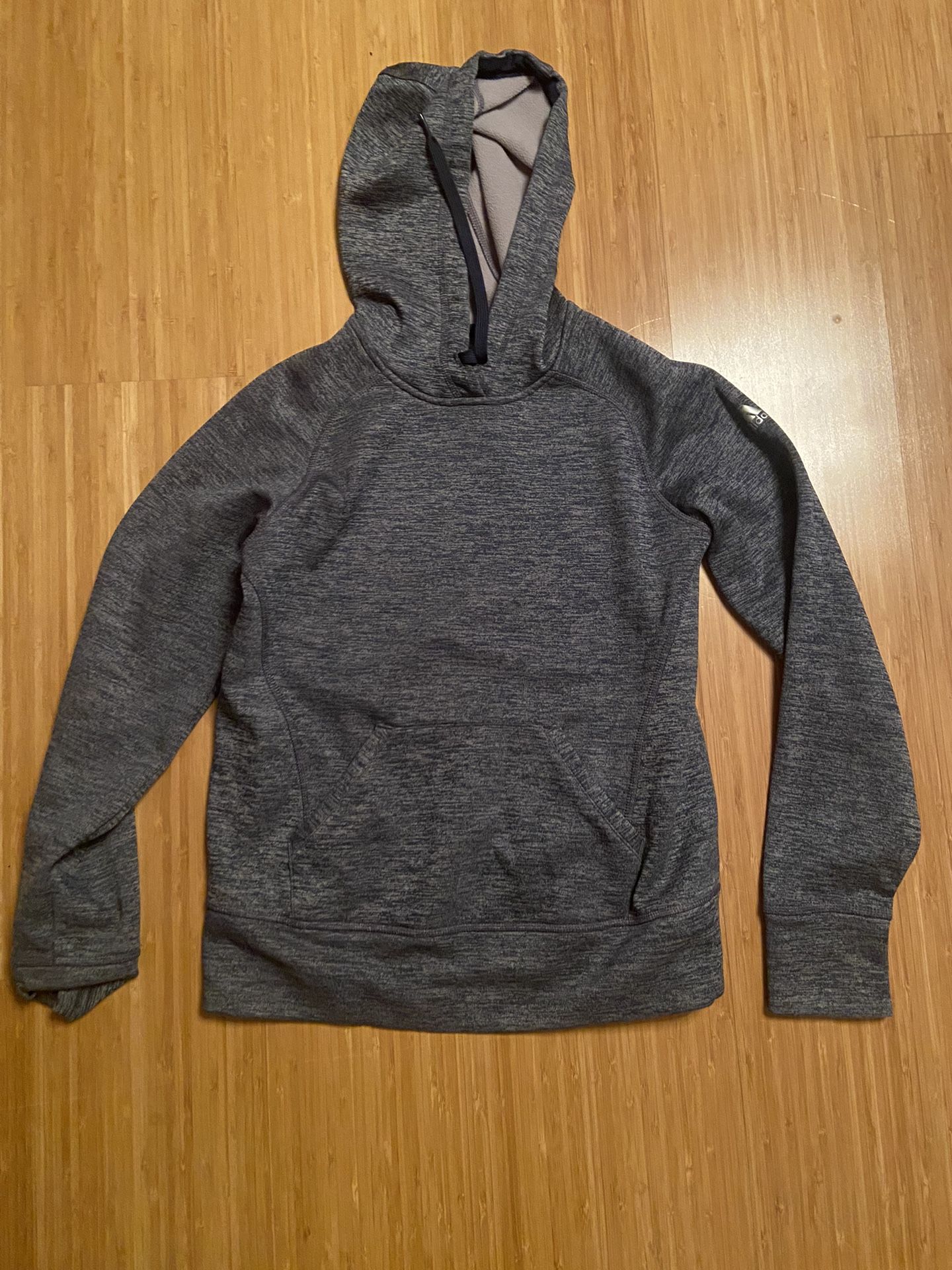 Grey Adidas sweatshirt/hoodie