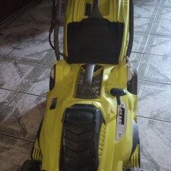 electric Ryobi lawn 