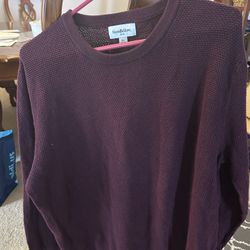 Men's Cotton Sweater Size XL