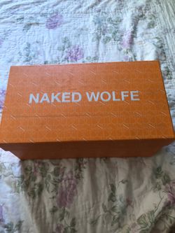 Naked Wolfe Black Hilary Sandal (Size 10)