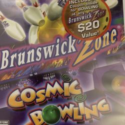 Brunswick ZONE COSMIC BOWLING (Nintendo Wii + Wii U) NEW!