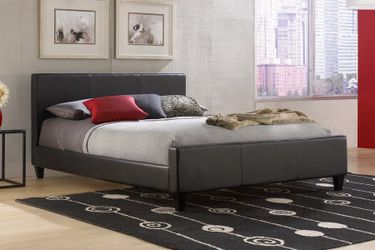 Bed frame and mattress