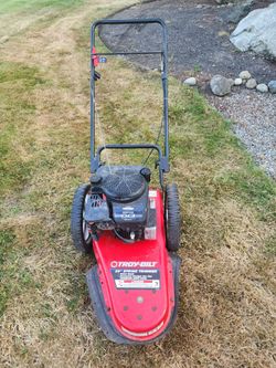 Troy-Bilt walk behind string trimmer