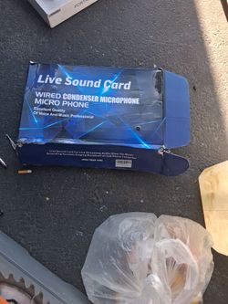 Wired condenser micro phone