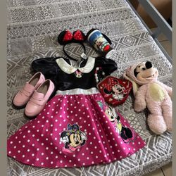vestido de minnie talla 2 