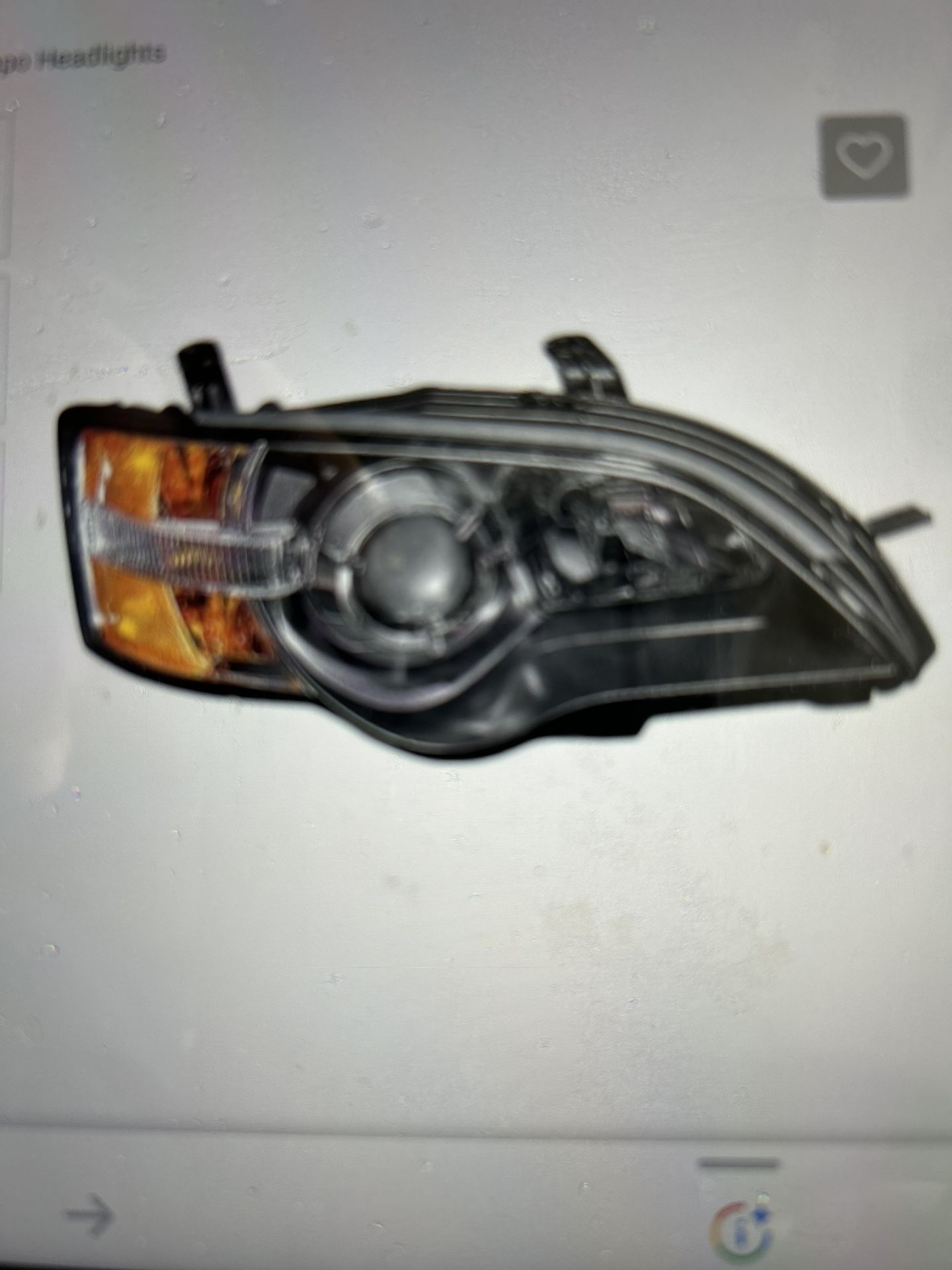 Subaru Legacy Auto Headlight Passenger Side