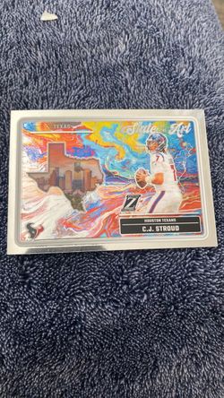 C.J. Stroud Zenith State of the Art Football Card