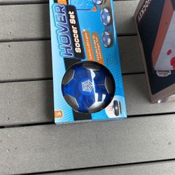 Hover soccer game