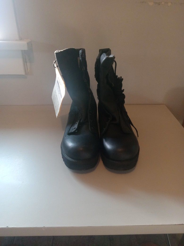 Black Work /military Combat Boots