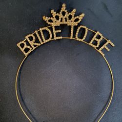 Bride To Be Rhinestone Headband