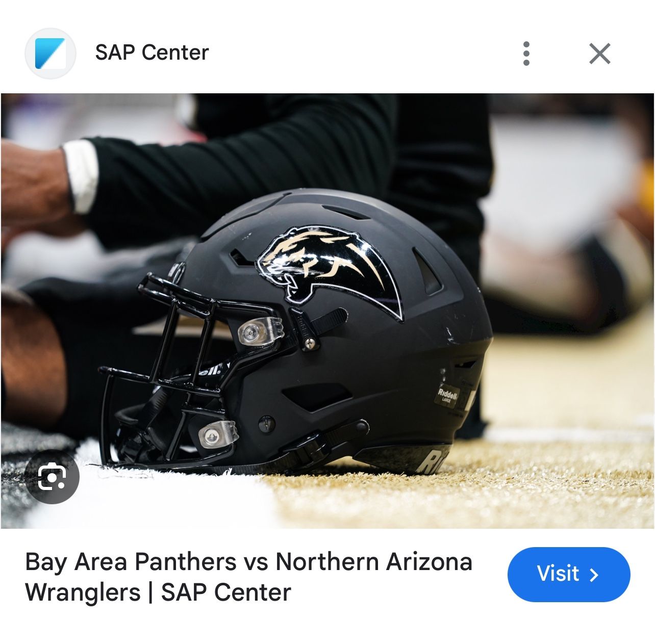 Four tickets, valued at $39 each, to watch the play-off bound Panthers vs. the Northern Arizona Wranglers at 3:05 PM, Sunday, June 7th at the SAP Cent